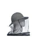 Панама-накомарник HUNTSMAN Антигнус c кольцом Хаки ткань Cotton 58