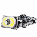Фонарь налоб. аккум 3,7В, черн, XPE+COB LED, 5Вт, 4 реж, Type-C LED53407 Camelion (15758) 