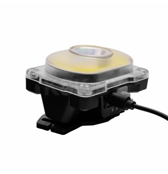 Фонарь налоб. аккум 3,7В, черн, XPE+COB LED, 5Вт, 4 реж, Type-C LED53407 Camelion (15758) 