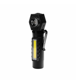 Фонарь налоб. аккум 3,7В, черн, XPE+COB, 3Вт, 3 реж, магнит, Type-C LED53409 Camelion