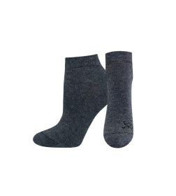 Носки женские 1147 Брестские CLASSIC (укороченные),  р. 25 рис.479 Т.СЕРЫЙ МЕЛАНЖ