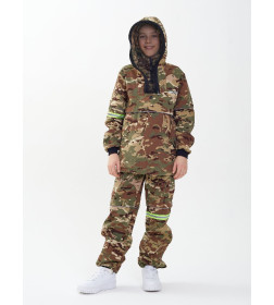 Костюм летний детский HUNTSMAN Антигнус Бежевый 40-42/146-152 ткань Твил-Пич