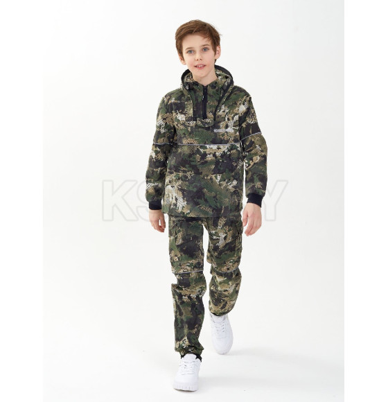 Костюм летний детский HUNTSMAN Антигнус Зеленый питон 28-30/110-116 ткань Сорочка Смесовая