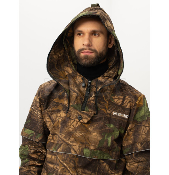 Костюм летний HUNTSMAN Антигнус Люкс Светлый Леc 52-54/182-188 ткань Твил-Пич