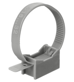 Крепеж ремешковый 7,6х165 мм серый (100 шт.) TDM SQ0516-0302