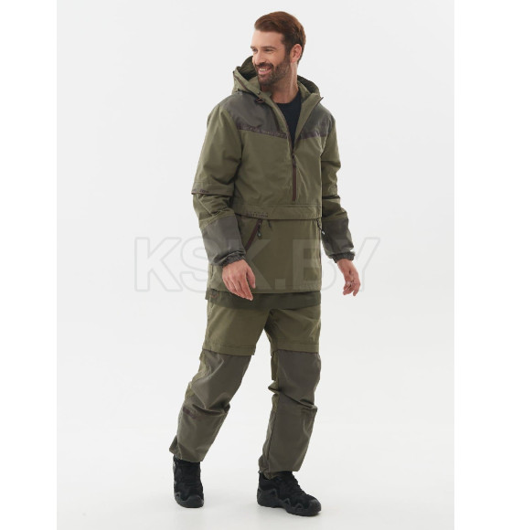 Костюм летний HUNTSMAN Антигнус Премиум Хаки 52-54/182-188 ткань Ravena