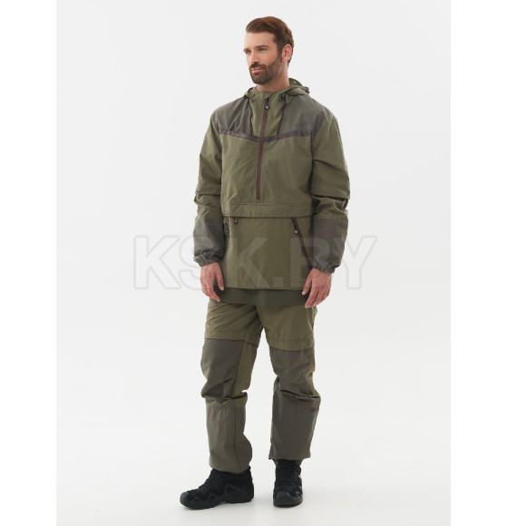 Костюм летний HUNTSMAN Антигнус Премиум Хаки 52-54/182-188 ткань Ravena