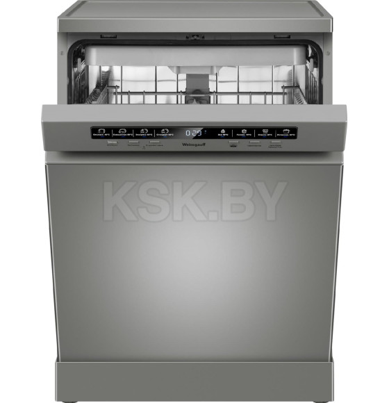 Посудомоечная машина Weissgauff DW 6038 D Dual Wash Silver (DW6038DDualWashSilver) 