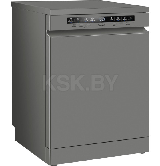Посудомоечная машина Weissgauff DW 6038 D Dual Wash Silver (DW6038DDualWashSilver) 