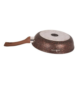 Сковорода Kukmara (28/5,5см) сгаи280а "Granit ultra Induction red"