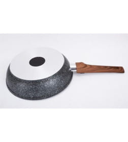 Сковорода Kukmara (24/6,5см) сгг242а "Granit ultra blue" (со съемной ручкой)