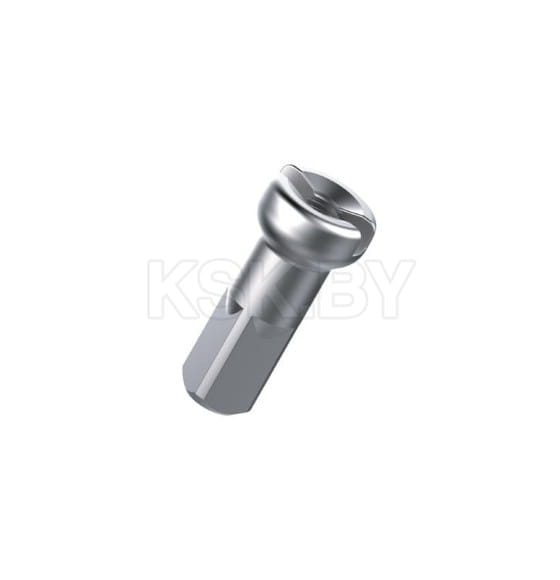 Ниппель спицы Pillar 12G x 14 мм латунь (серебристый) (7591) 