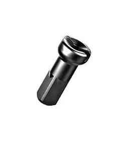 Ниппель спицы Pillar 14G x 12.4 мм латунь (чёрный)