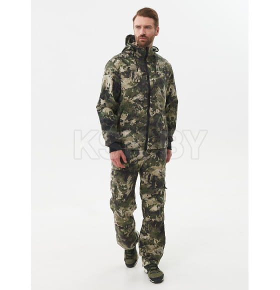 Костюм летний HUNTSMAN Тайга-3 Зеленый Питон 44-46/182-188 ткань Твил-Пич