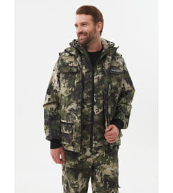 Костюм летний HUNTSMAN Тайга-3 Зеленый Питон 44-46/182-188 ткань Твил-Пич