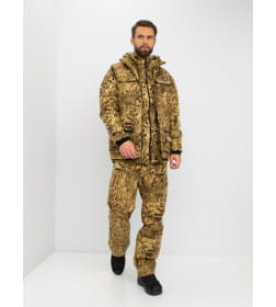 Костюм летний HUNTSMAN Тайга-3 Камыш 56-58/182-188 ткань Твил-Пич