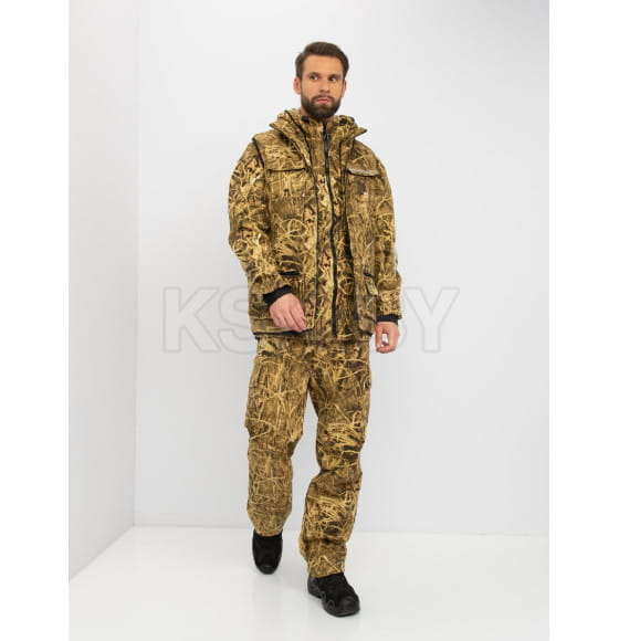 Костюм летний HUNTSMAN Тайга-3 Камыш 56-58/182-188 ткань Твил-Пич