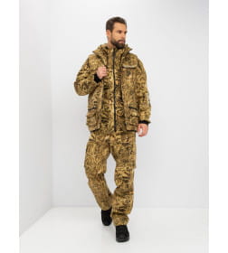 Костюм летний HUNTSMAN Тайга-3 Камыш 56-58/182-188 ткань Твил-Пич