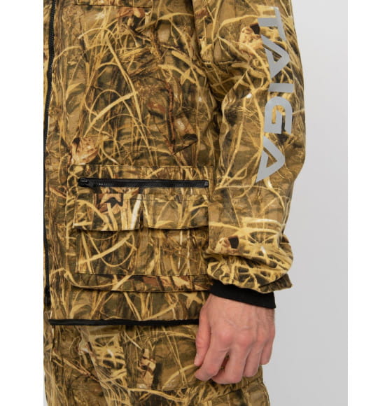 Костюм летний HUNTSMAN Тайга-3 Камыш 56-58/182-188 ткань Твил-Пич