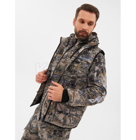 Костюм летний HUNTSMAN Тайга-3 Лабиринт 48-50/182-188 ткань Твил-Пич