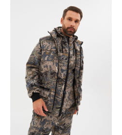 Костюм летний HUNTSMAN Тайга-3 Лабиринт 48-50/182-188 ткань Твил-Пич