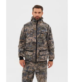 Костюм летний HUNTSMAN Тайга-3 Лабиринт 48-50/182-188 ткань Твил-Пич