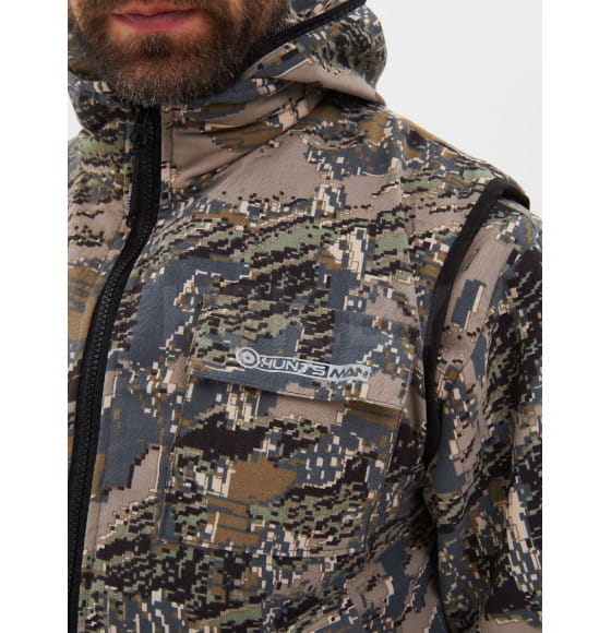 Костюм летний HUNTSMAN Тайга-3 Лабиринт 48-50/182-188 ткань Твил-Пич