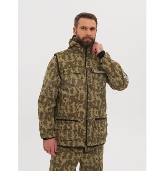 Костюм летний HUNTSMAN Тайга-3 Ряска 44-46/170-176 ткань Твил-Пич