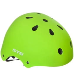 Шлем STG, модель MTV12, размер XS (48-52) cm салатовый, с фикс застежкой, Х89042