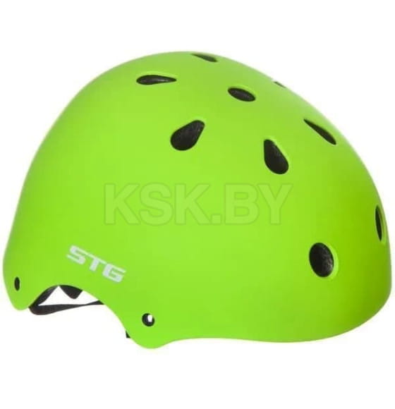 Шлем STG, модель MTV12, размер XS (48-52) cm салатовый, с фикс застежкой, Х89042 (Х89042) 