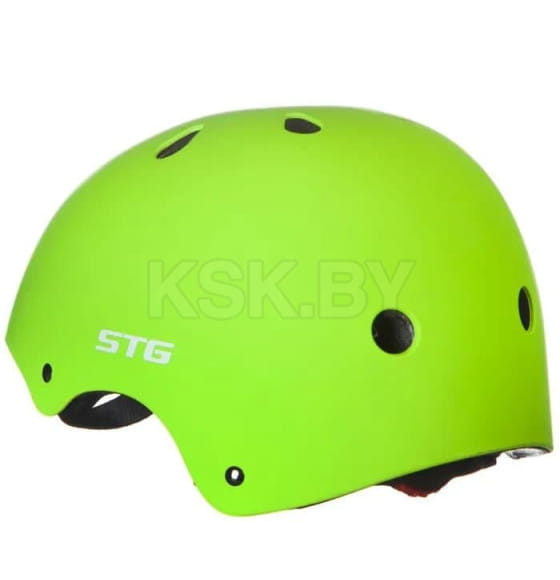 Шлем STG, модель MTV12, размер XS (48-52) cm салатовый, с фикс застежкой, Х89042 (Х89042) 