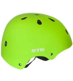 Шлем STG, модель MTV12, размер XS (48-52) cm салатовый, с фикс застежкой, Х89042