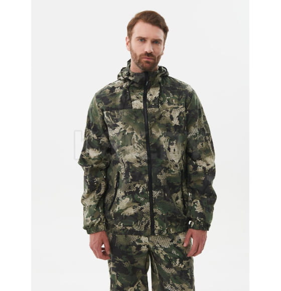 Костюм летний HUNTSMAN Стрелок Антимоскит Зеленый питон 48-50/182-188 ткань Сорочка Смесовая