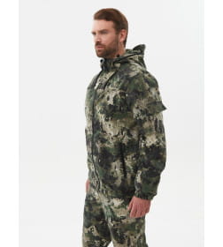 Костюм летний HUNTSMAN Стрелок Антимоскит Зеленый питон 48-50/182-188 ткань Сорочка Смесовая