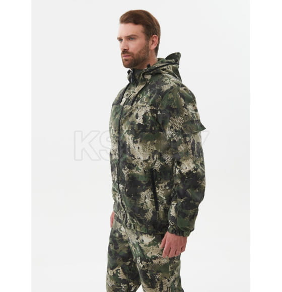Костюм летний HUNTSMAN Стрелок Антимоскит Зеленый питон 48-50/182-188 ткань Сорочка Смесовая