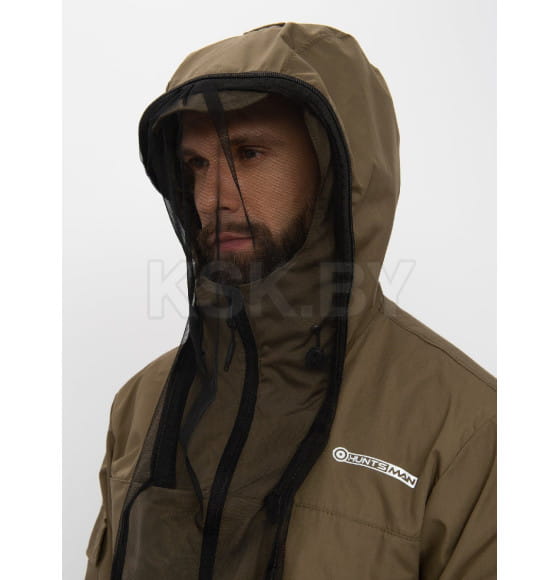 Костюм летний HUNTSMAN Стрелок Антимоскит Хаки 44-46/182-188 ткань Сорочка Смесовая