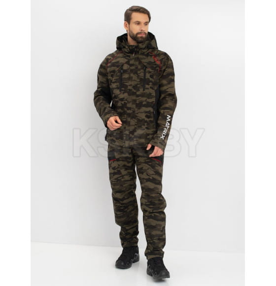 Костюм летний HUNTSMAN Матрица КМФ DJIN 52-54/170-176 ткань Смесовая Рип-Стоп