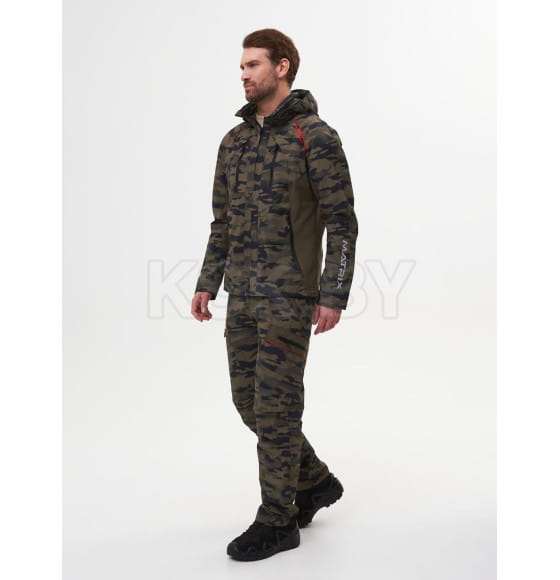 Костюм летний HUNTSMAN Матрица КМФ DJIN 52-54/170-176 ткань Смесовая Рип-Стоп