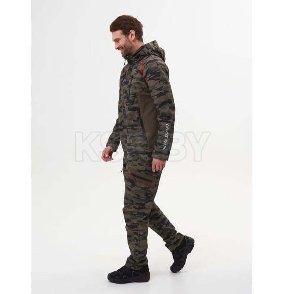 Костюм летний HUNTSMAN Матрица КМФ DJIN 52-54/170-176 ткань Смесовая Рип-Стоп