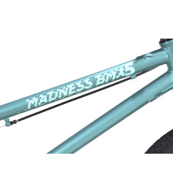 Велосипед Stark'22 Madness BMX 5 бирюзовый/зеленый