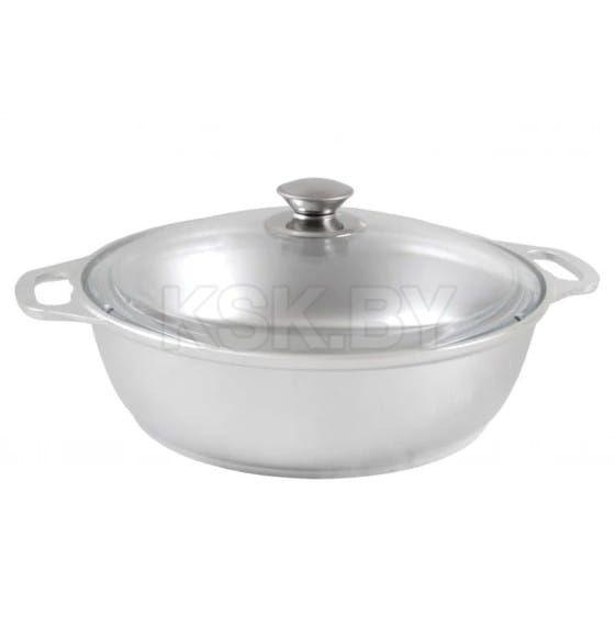 Кастрюля-жаровня Kukmara (3л) ж34 (стекл. крышка) (39077) 