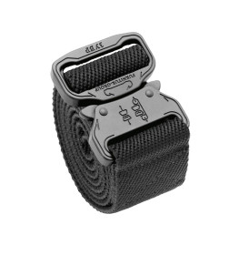 Ремень тактический FG Black 140/38 Э (Полиамид+латекс/Черный)