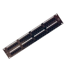 Патч-панель 48 гнезд   RJ-45  CAT5e 19 REXANT 04-0022