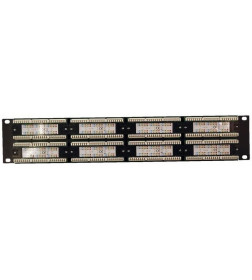 Патч-панель 48 гнезд   RJ-45  CAT5e 19 REXANT 04-0022
