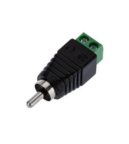 Разъем штекер RCA с клеммной колодкой (блистер) REXANT 14-0413