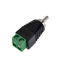 Разъем штекер RCA с клеммной колодкой (блистер) REXANT 14-0413