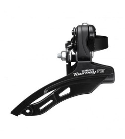 Переключатель передний Shimano TZ500, верхняя тяга, 28.6 мм, 42T