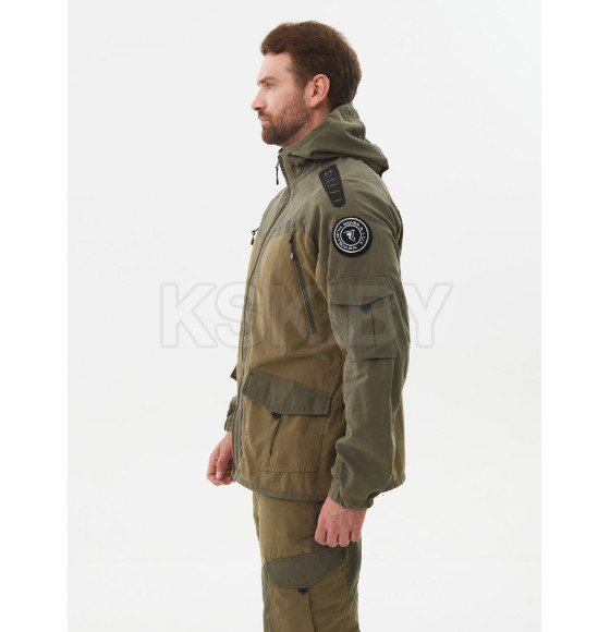 Костюм летний HUNTSMAN Горка-Люкс Хаки 56-58/170-176 ткань Ravena