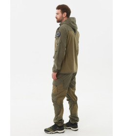 Костюм летний HUNTSMAN Горка-Люкс Хаки 56-58/170-176 ткань Ravena