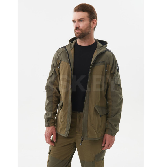 Костюм летний HUNTSMAN Горка-Люкс Хаки 56-58/170-176 ткань Ravena